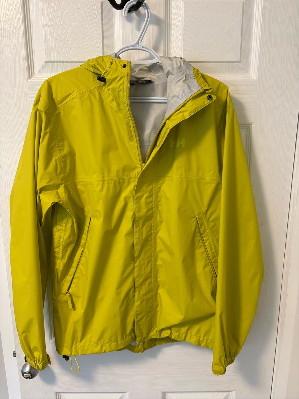 Helly Hansen Men’s Yellow Loke Waterproof Hooded Jacket